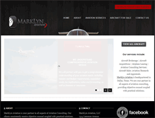 Tablet Screenshot of marklynaviation.com